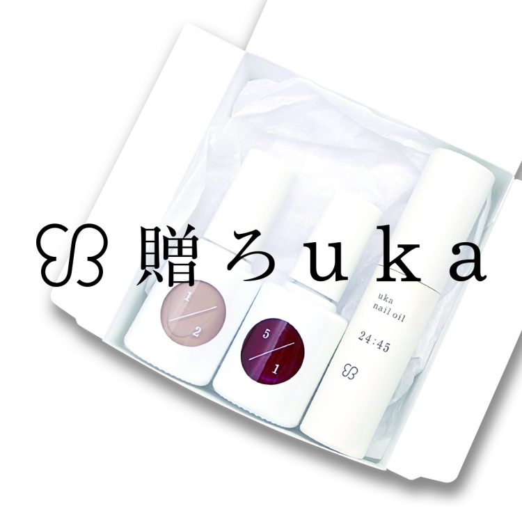 テーマは「贈ろuka（ウカ）」ukaは渋谷スクランブルスクエアで12/19（木）から開催されるイベントに出展いたします。画像